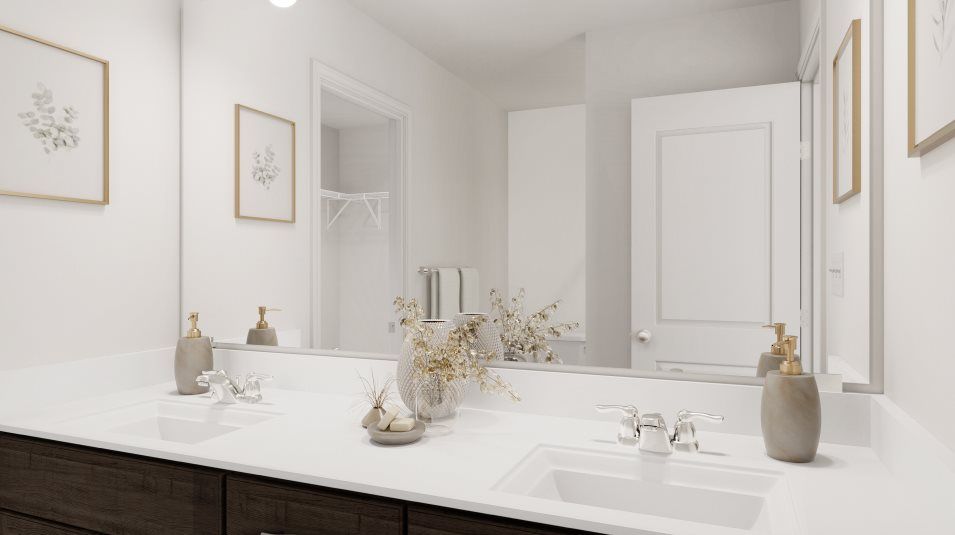 DualVanitywithRectangularSinks