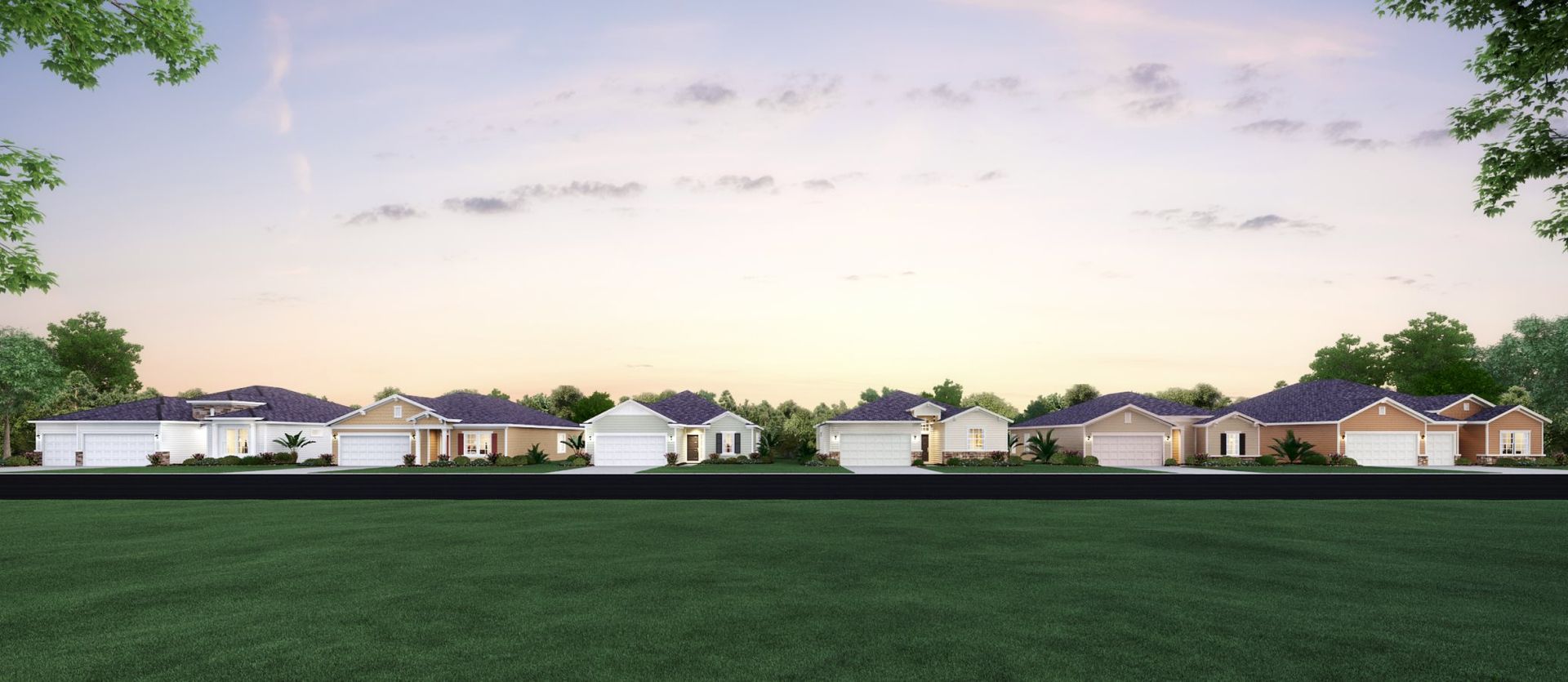 Millwood Estates Streetscape