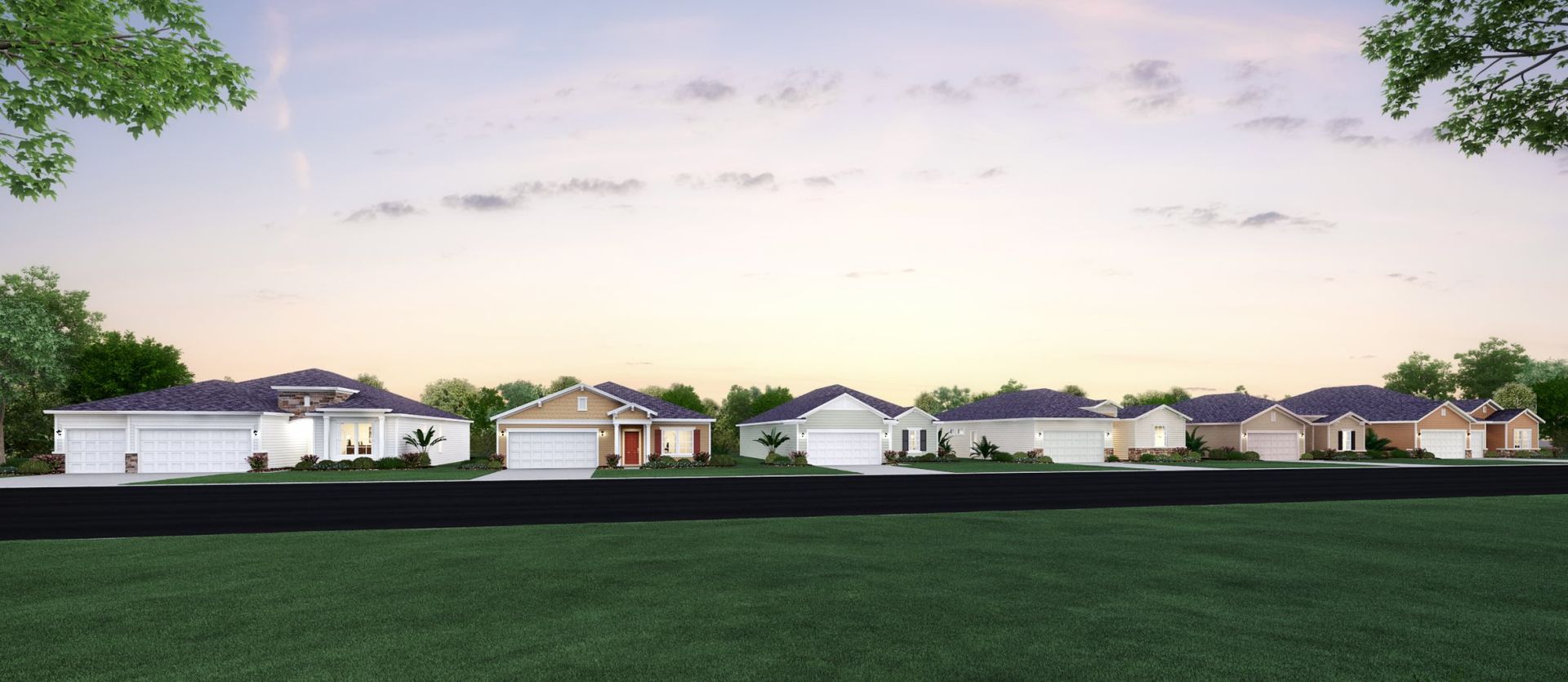 Millwood Estates Streetscape