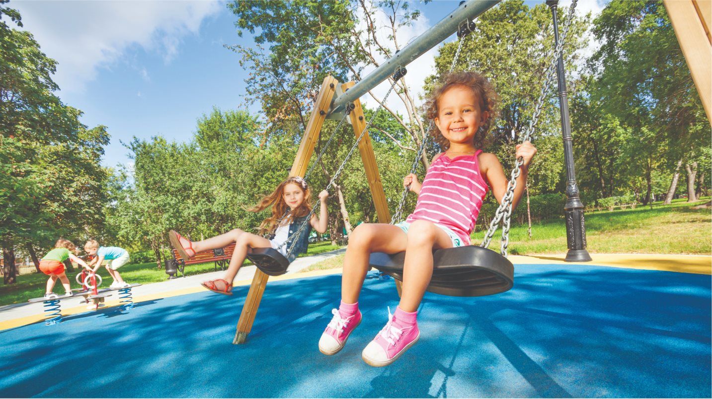 Reflections at Stonehouse Community Playground