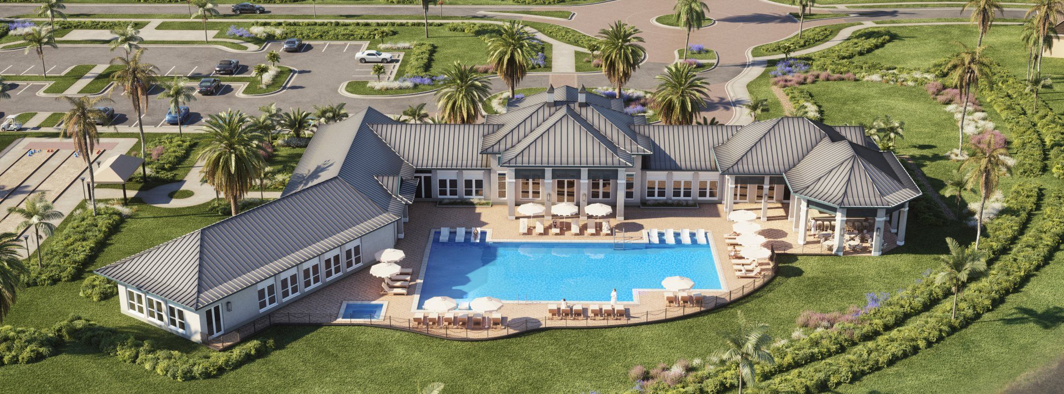 Veranda Preserve clubhouse rendering