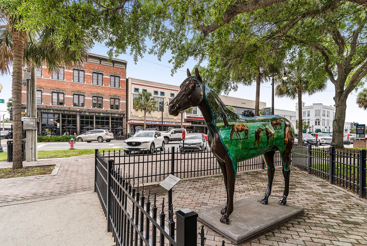 Ocala Painted Statue Horse Of Horses