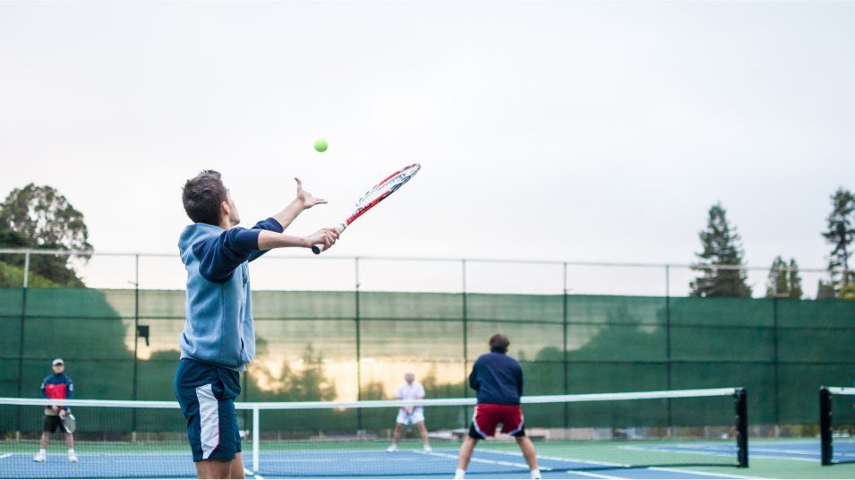 Wynwood at Fox Creek Tennis Court Amenity