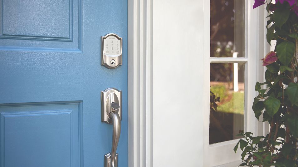 Pic EI Schlage Front Door 9 11 25