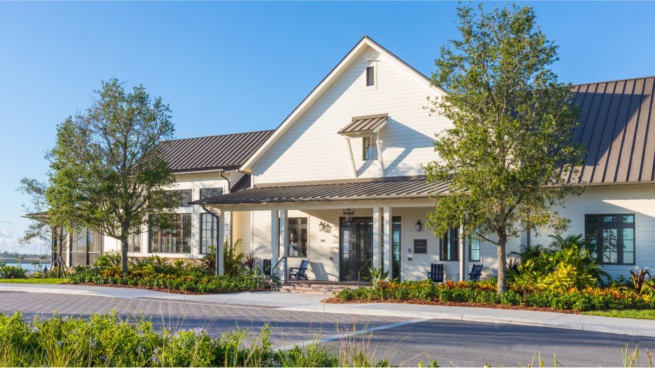 Arden clubhouse lakehouse exterior