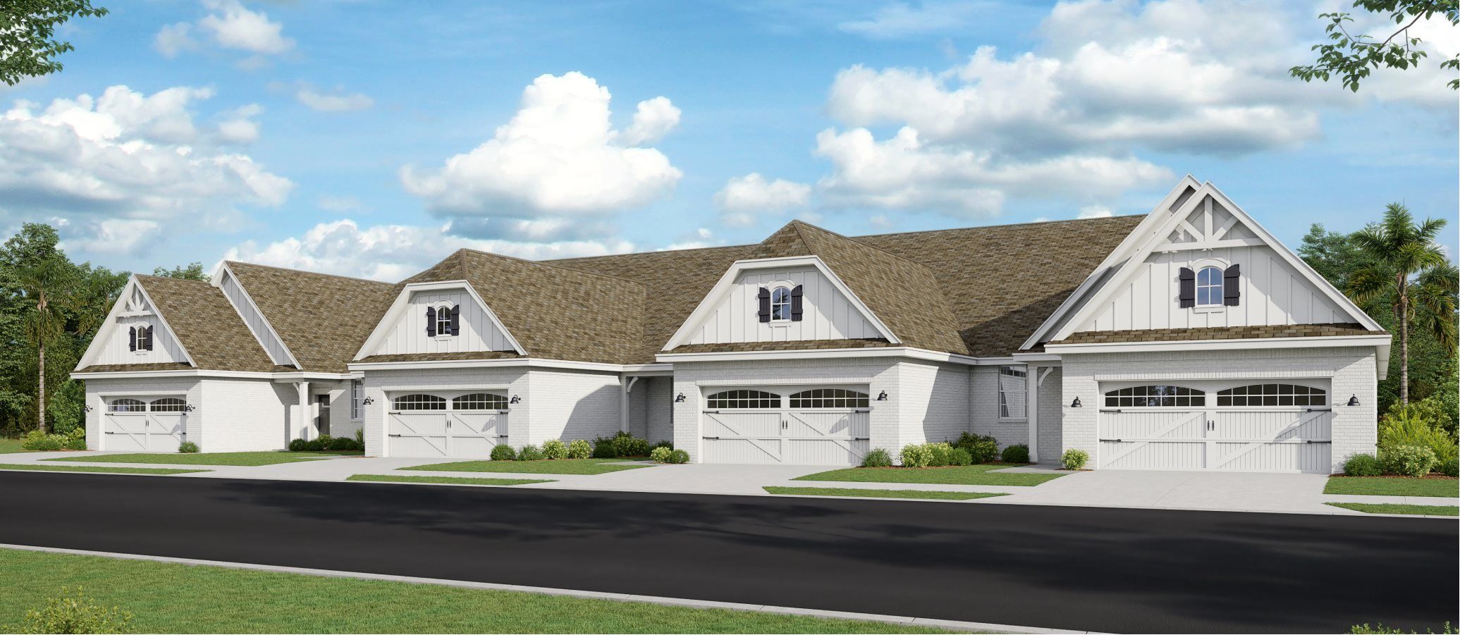 Bradford Station Townhomes Streetscape 082922