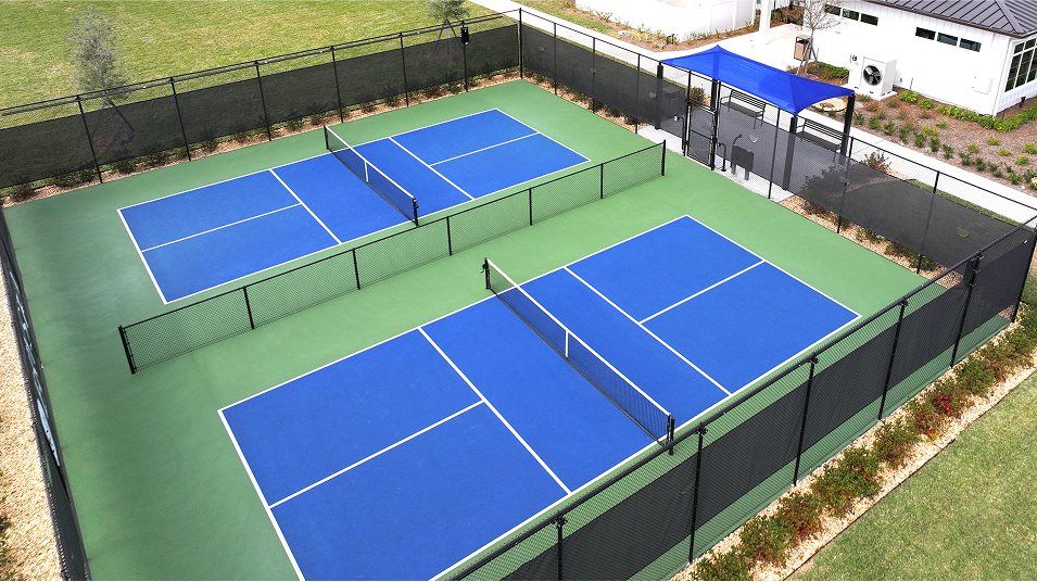 Brystol at Wylder pickleball court