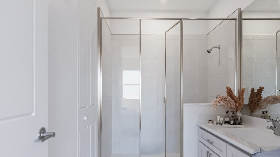 White quartz countertops