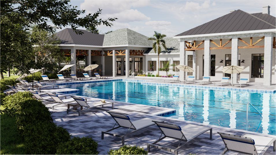 Timbers at Everlands swimming pool