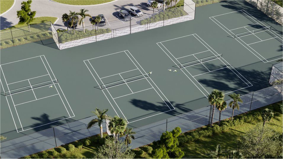 Timbers at Everlands tennis courts