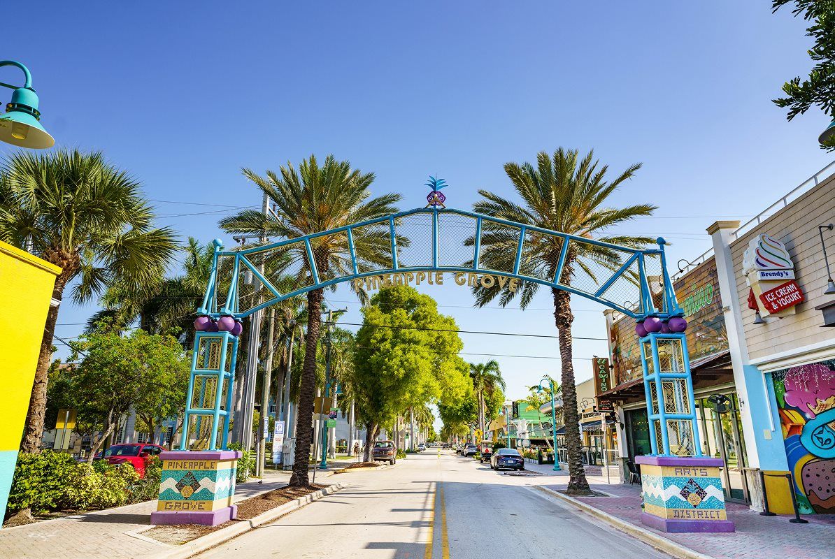 Pineapple Grove Arts District