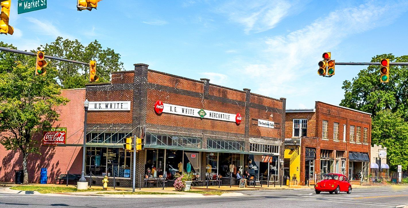 shopping downtown Athens