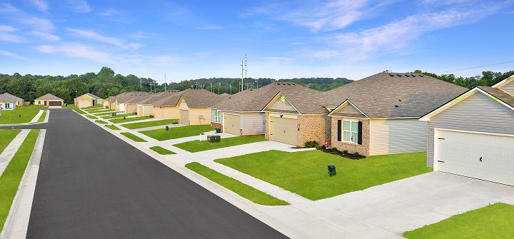 Glenmont Acres Aerial Streetscape 1of2