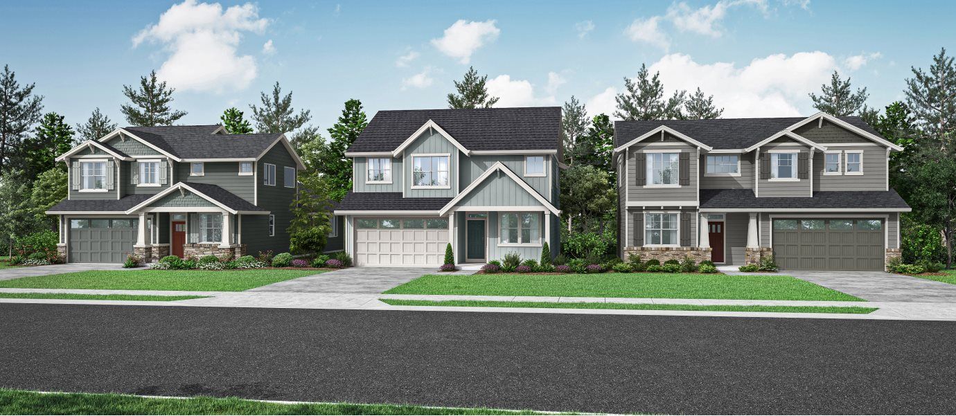 Heights at Cooper Mountain streetscape