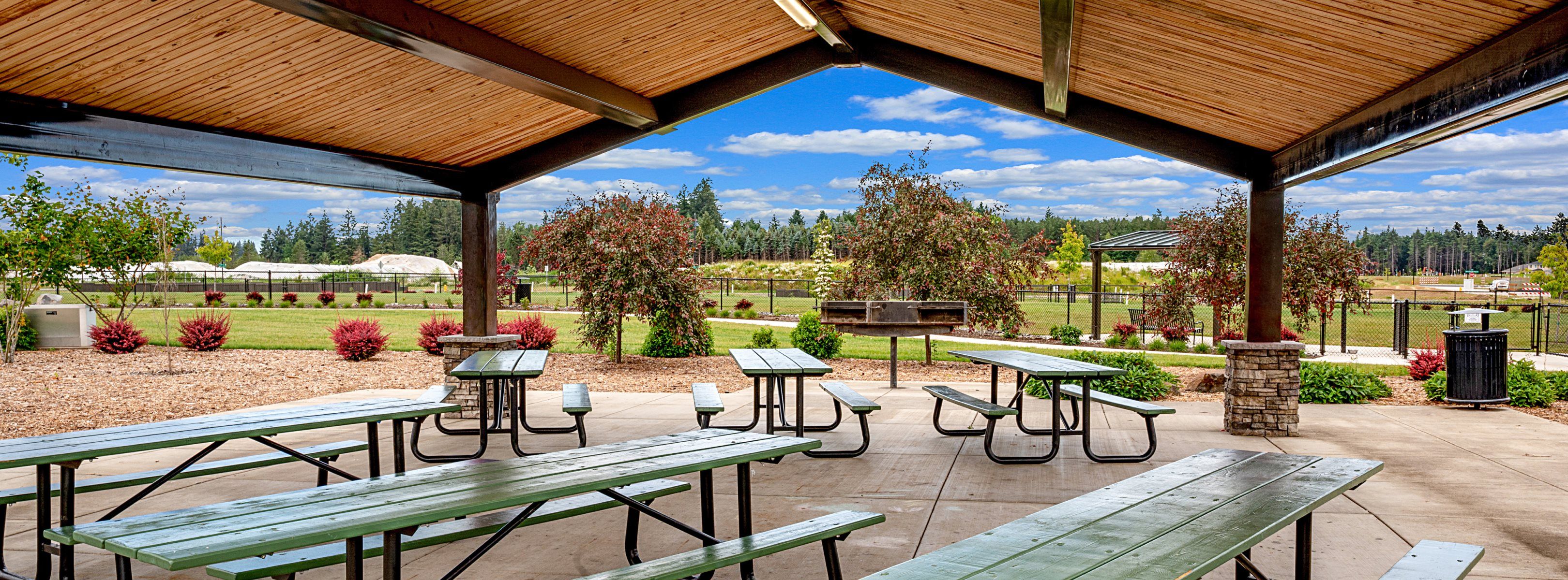The Birch Collection - Butternut Creek Picnic Shelter Hero Image