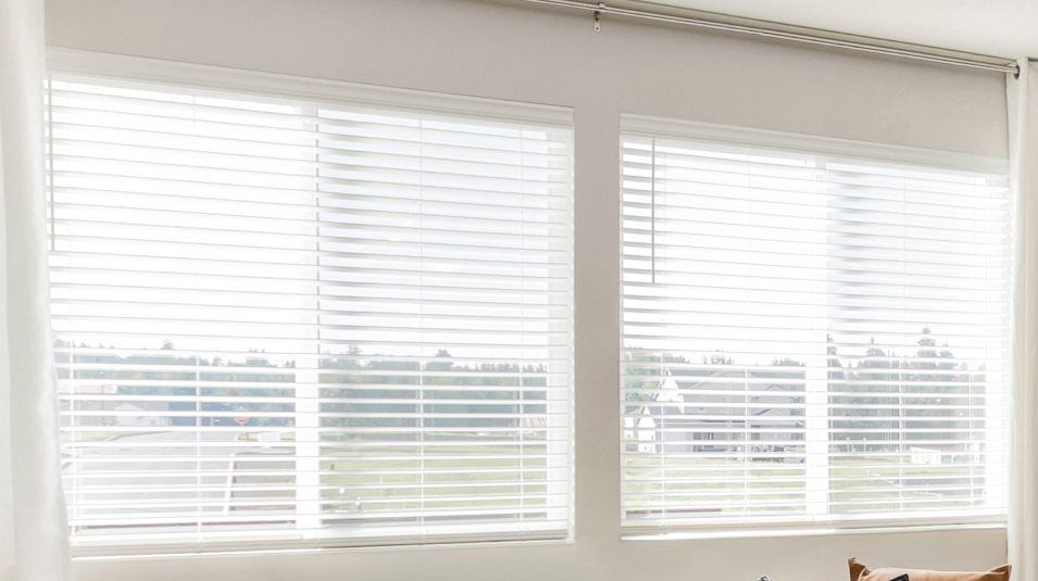 Horizontal Faux Wood Blinds