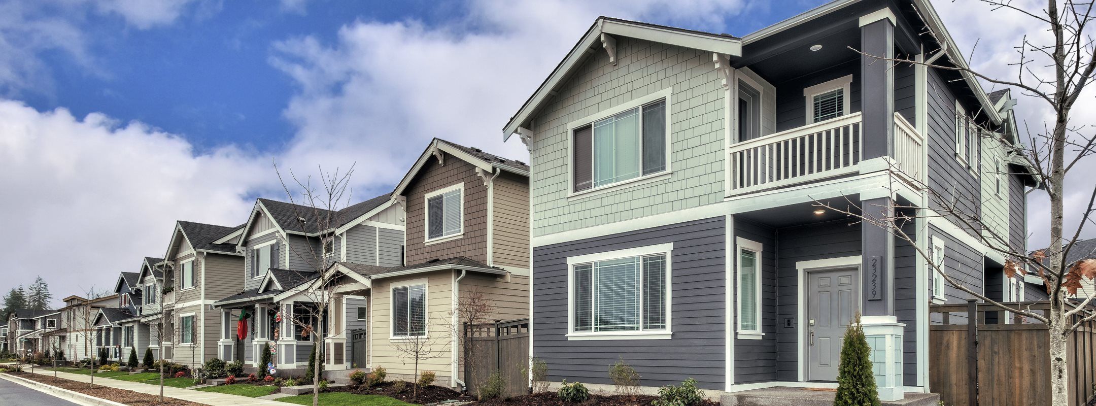 Street scene from the community