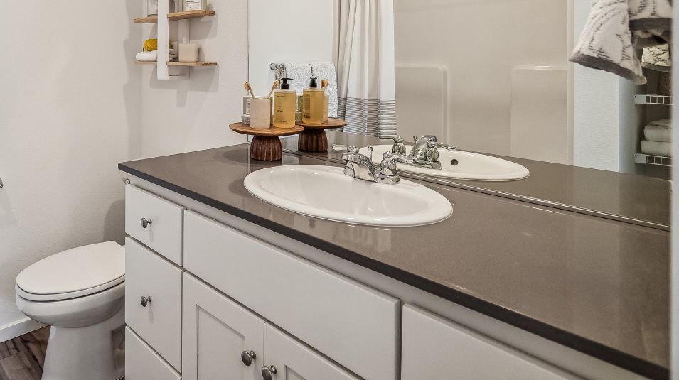 Owner's Suite Bathroom Quartz Countertops