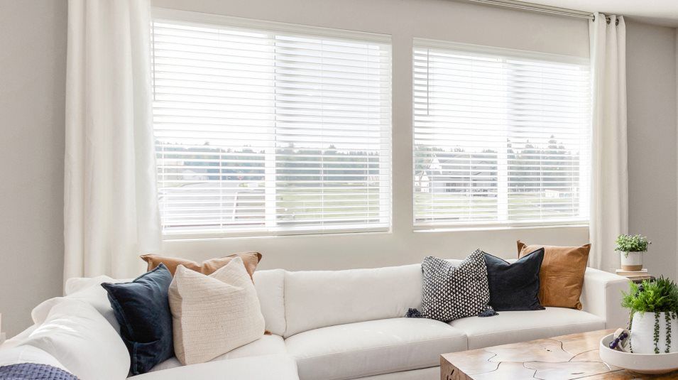 Horizontal Faux Wood Blinds