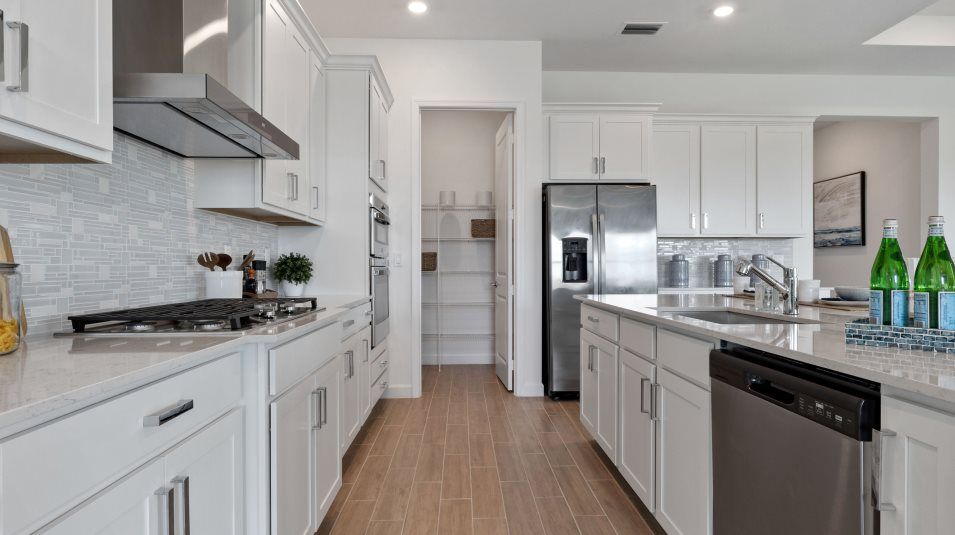 Stainless steel kitchen appliance package