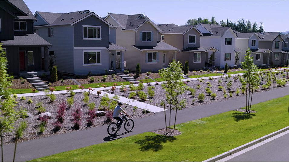 Glacier Pointe Tehaleh Amenity Biking
