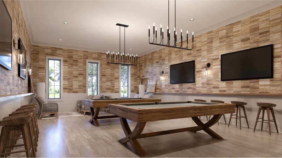 Prosperity Lakes Active Adult Clubhouse interior