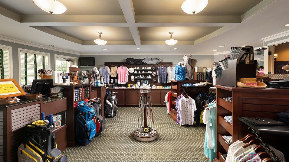 clubhouse golf pro shop