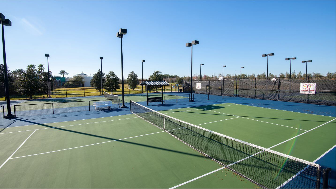 Pickleball court
