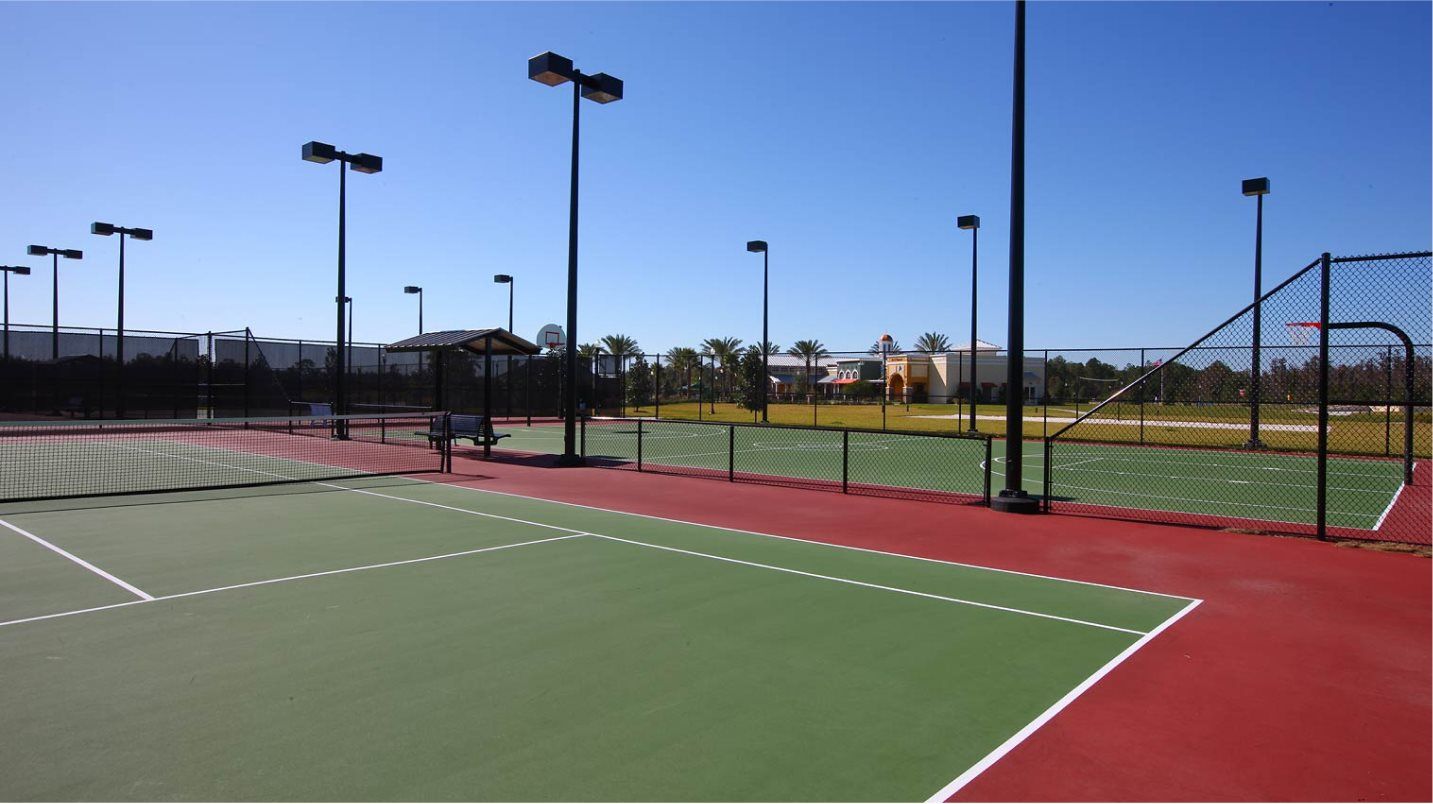 Tennis courts
