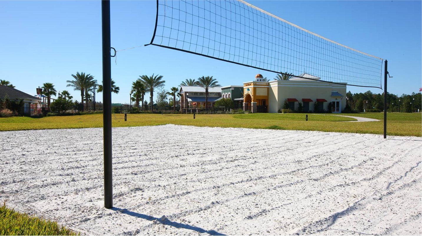 Volleyball court