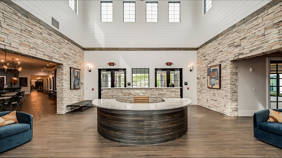 Angeline Active Adult Community Clubhouse Entry