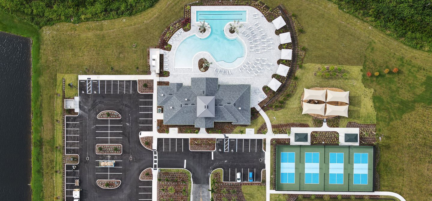 Stonegate Preserve Amenity Aerial 2of4 100725