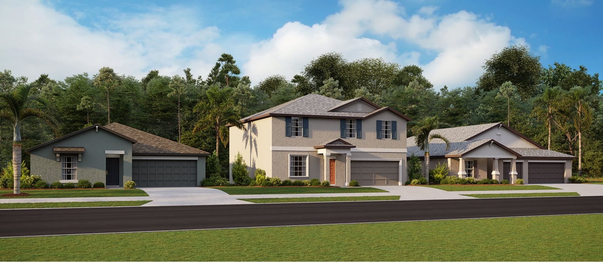 North park isle streetscape