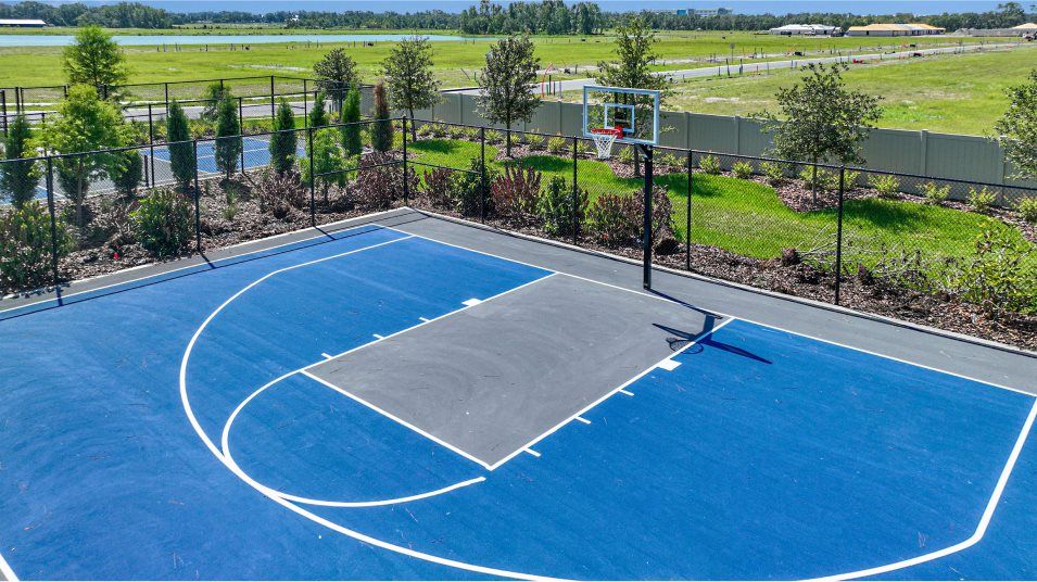 North Park Isle basketball court