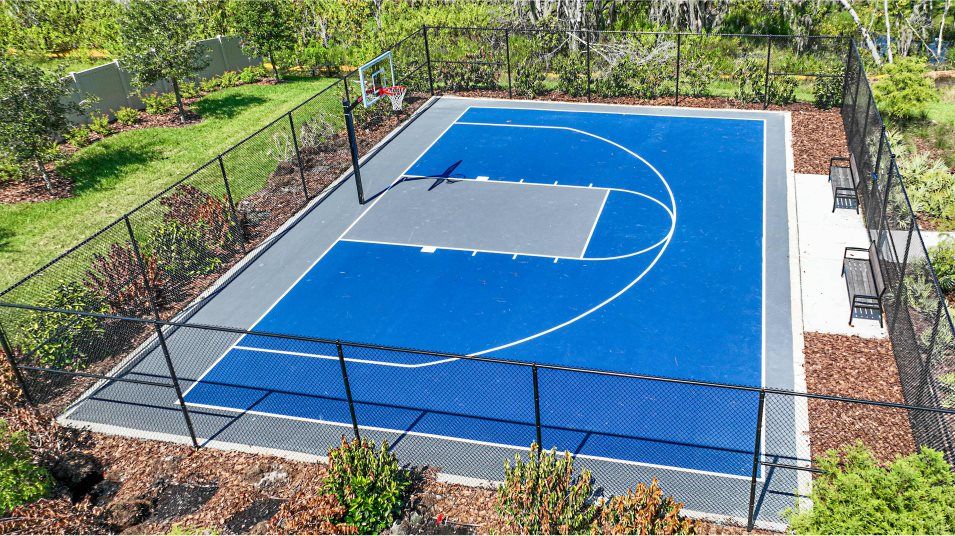 North Park Isle basketball court