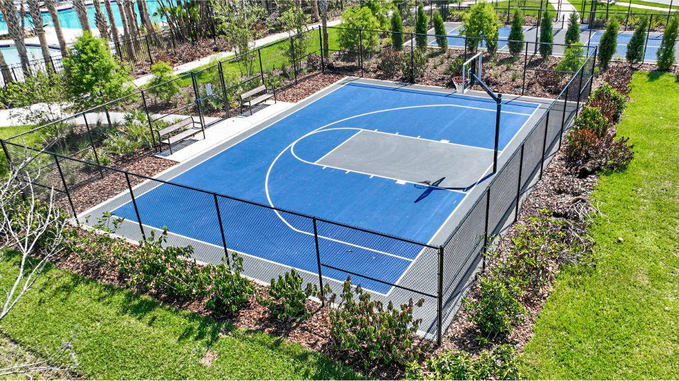 North Park Isle basketball court