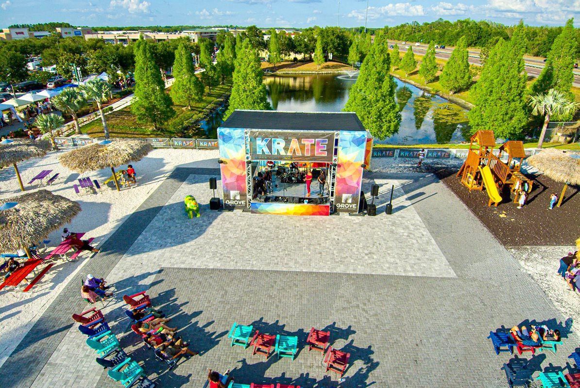 KRATE stage