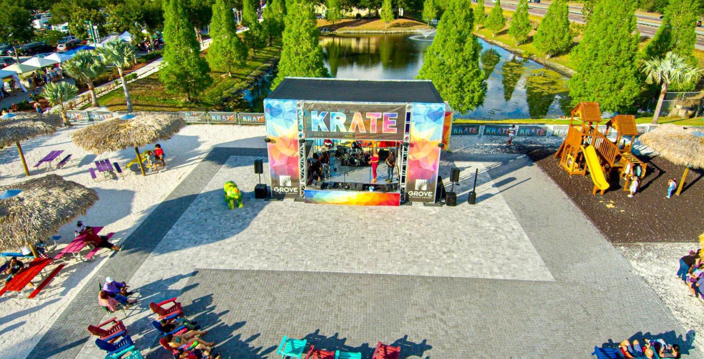 KRATE stage