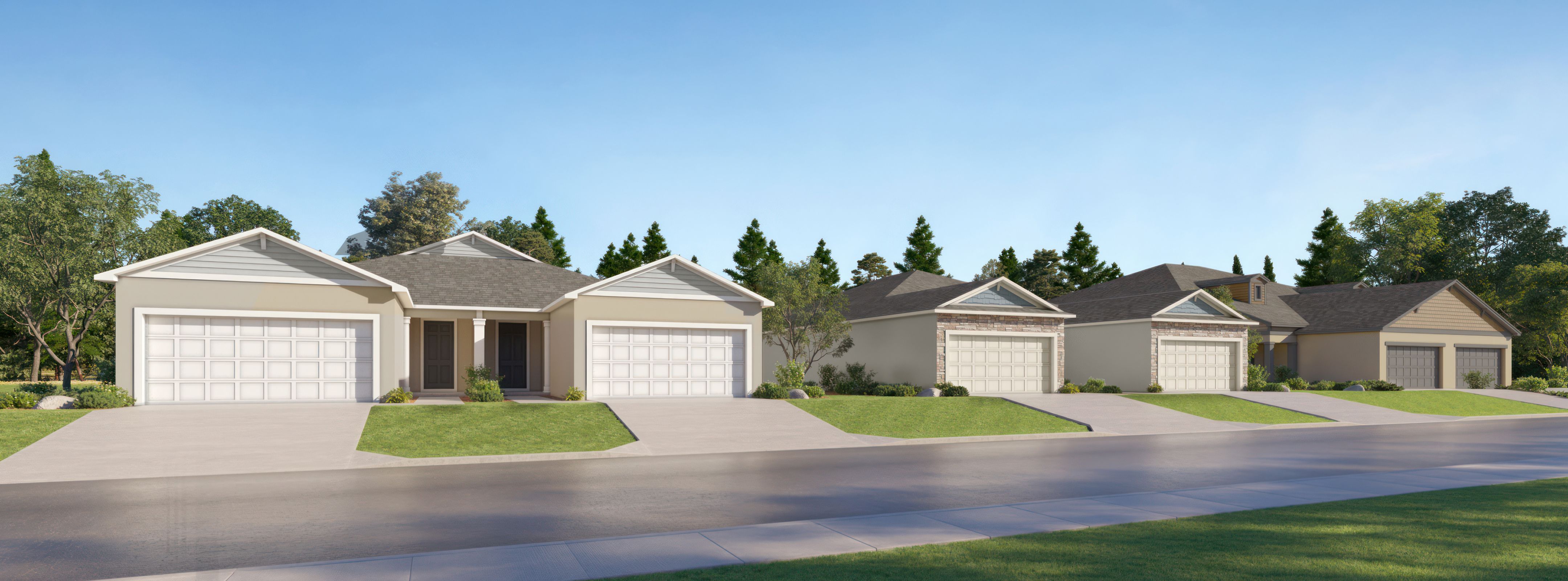 Villas Angeline Streetscape