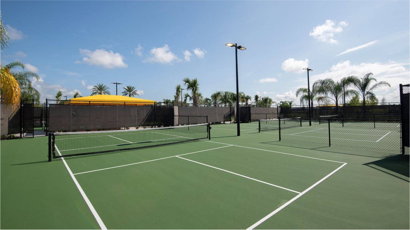 Tennis courts