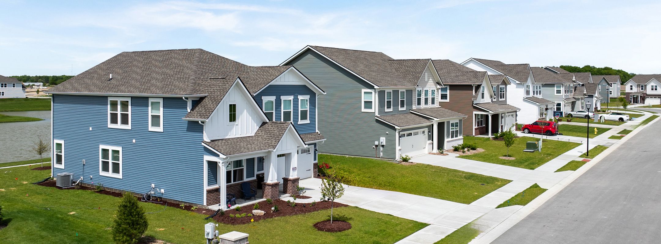 Venture Evergreen Estates Aerial Streetscape 060925