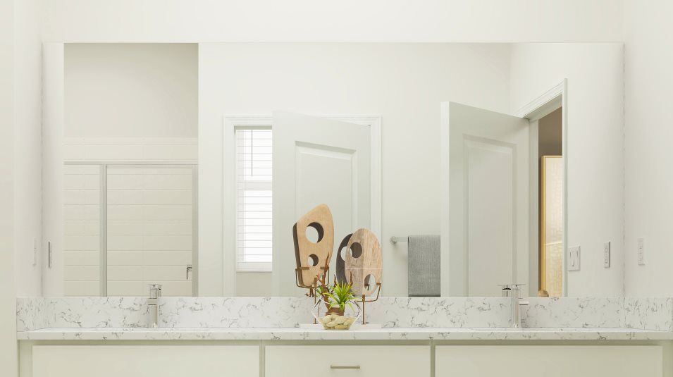 Bathroom vanity mirrors