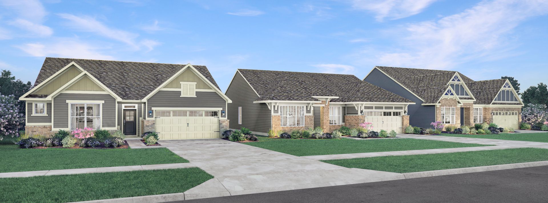 Ranch Exterior Streetscape