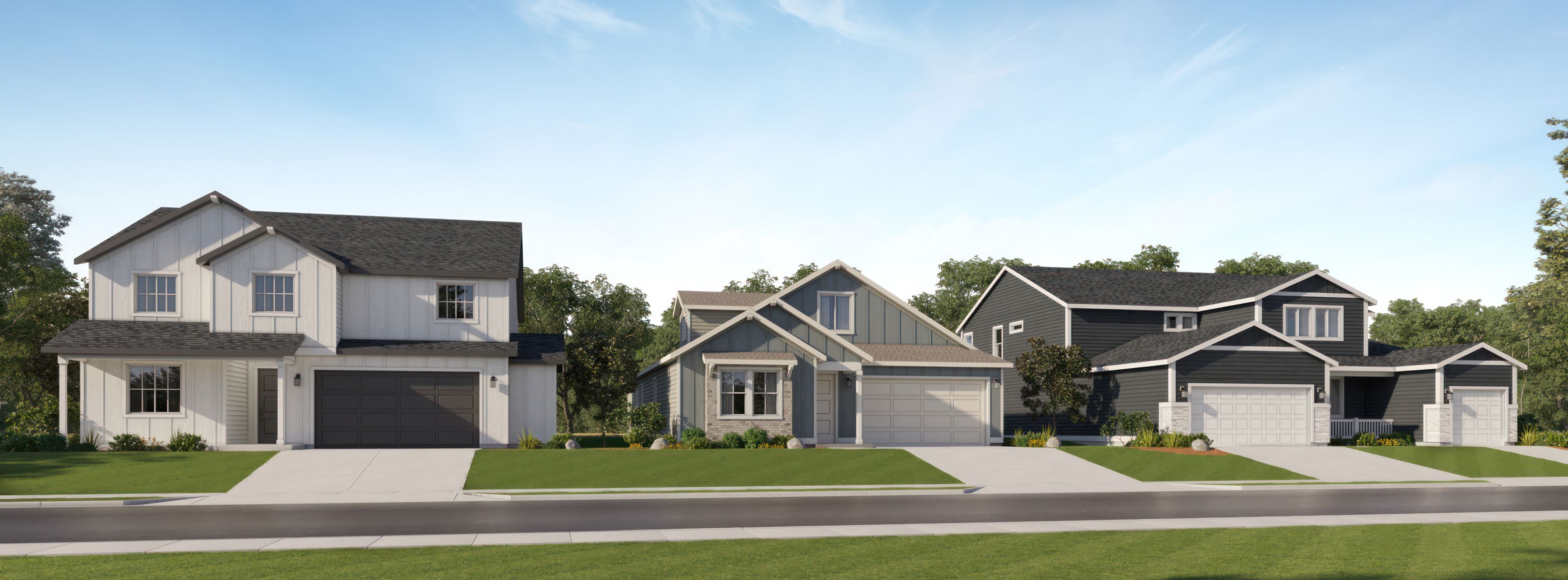 Legacy Heritage Heights Streetscape