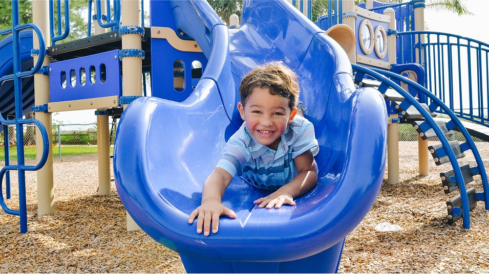 N Pic Kids Playground Boy Slide
