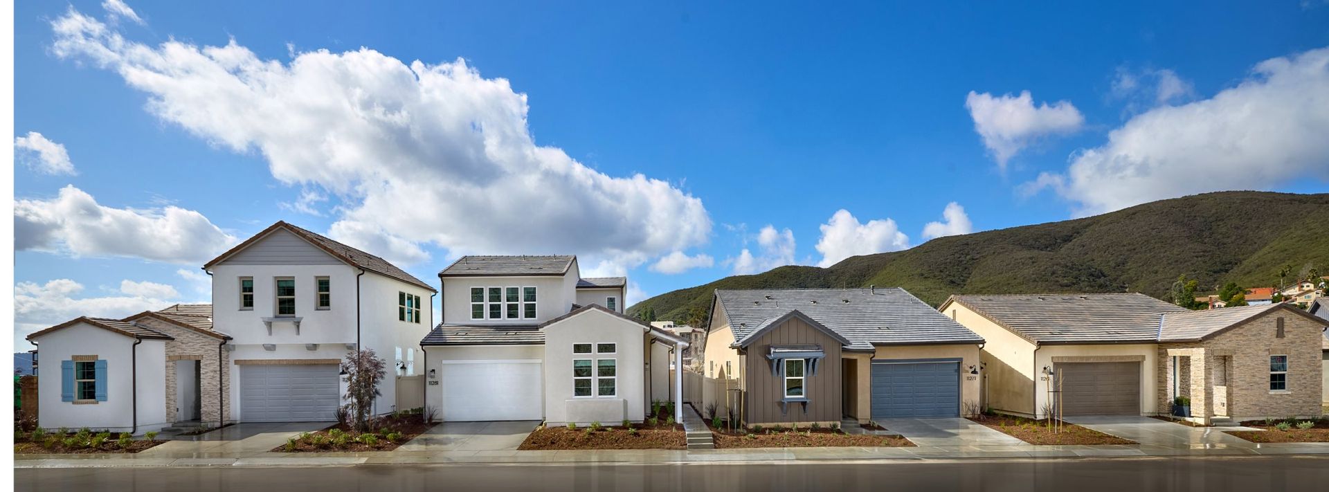 Photo of homes in the Woodlands community