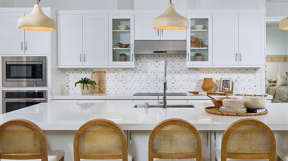 Monarch North River Farms All Plans EI Kitchen Quartz Countertops