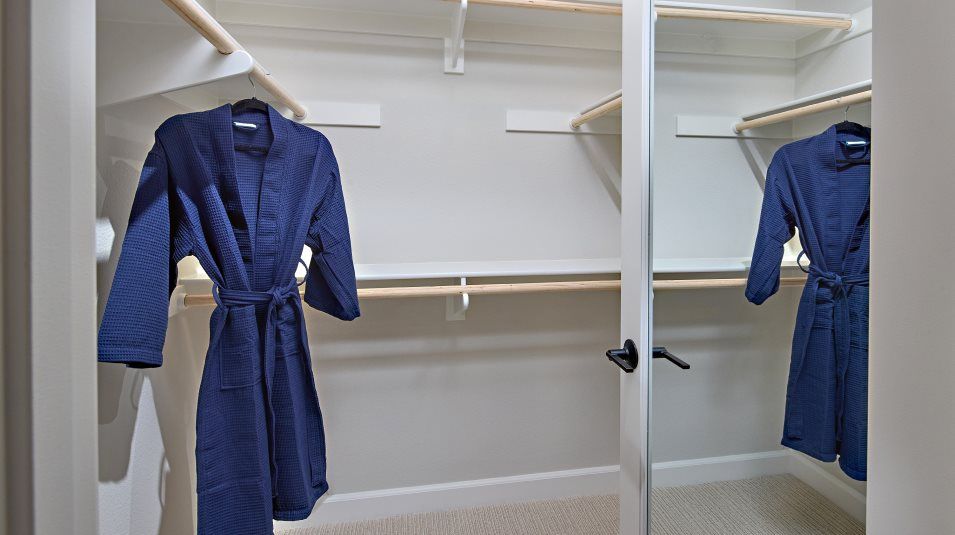 Walk-in closet interior