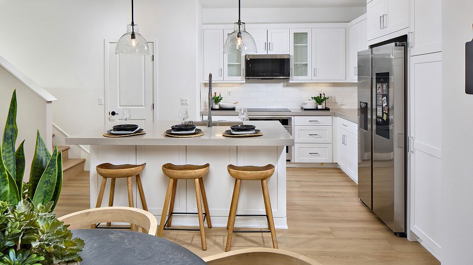 Radius The Hill District All Plans EI Kitchen Quartz Countertops