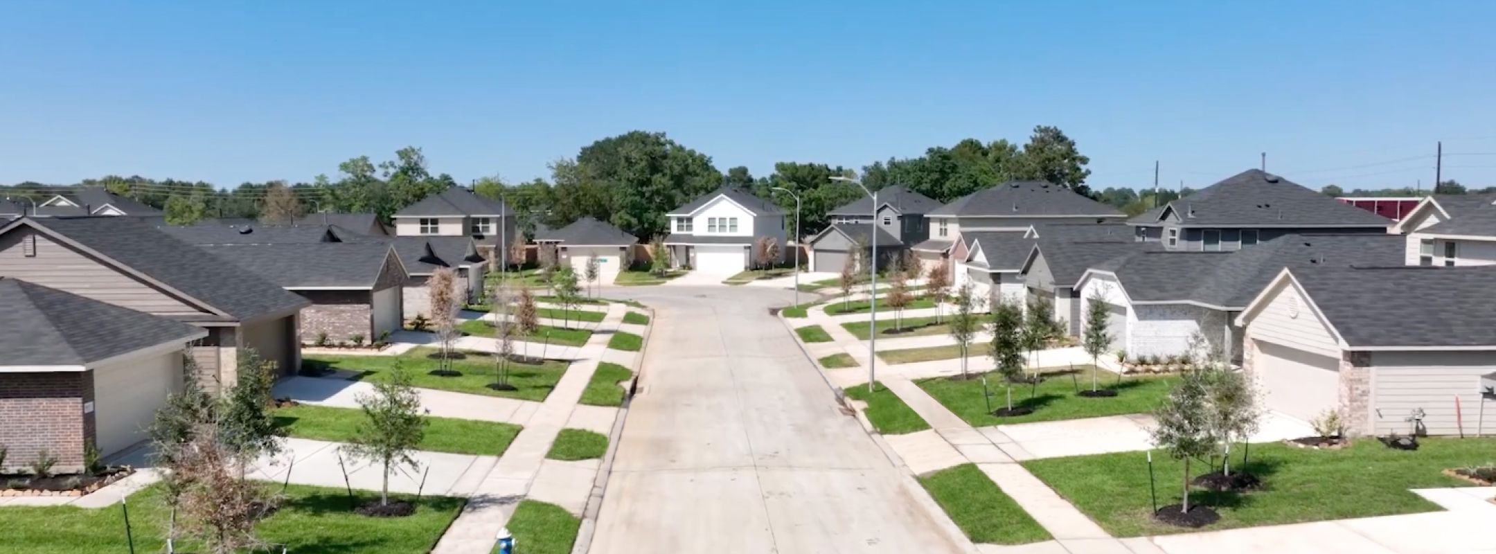 Streetscene for Cypress Green